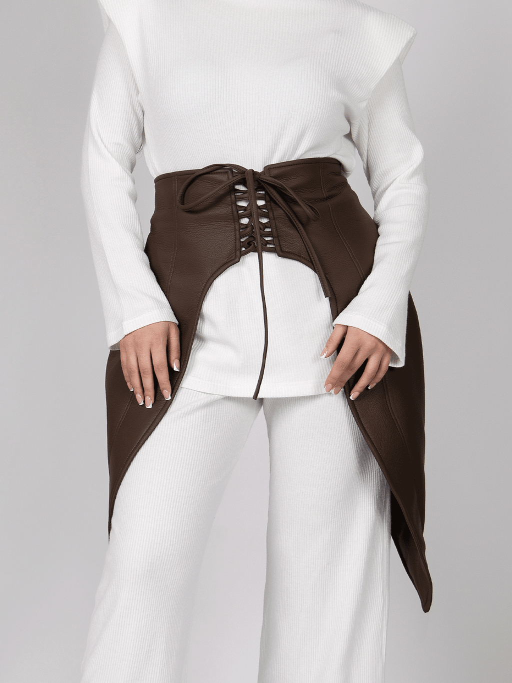 Leather Long Belt