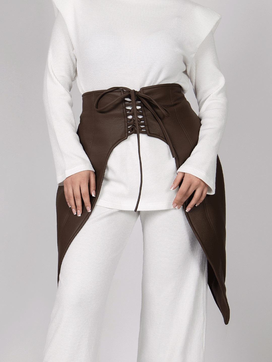 Leather Long Belt