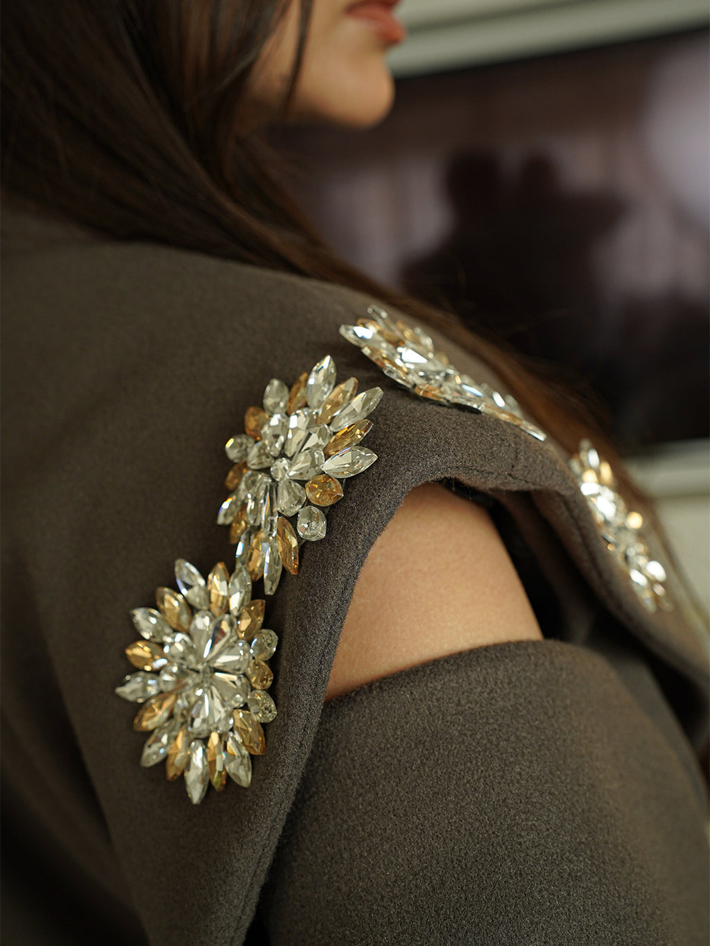 Cocoa Crest Abaya