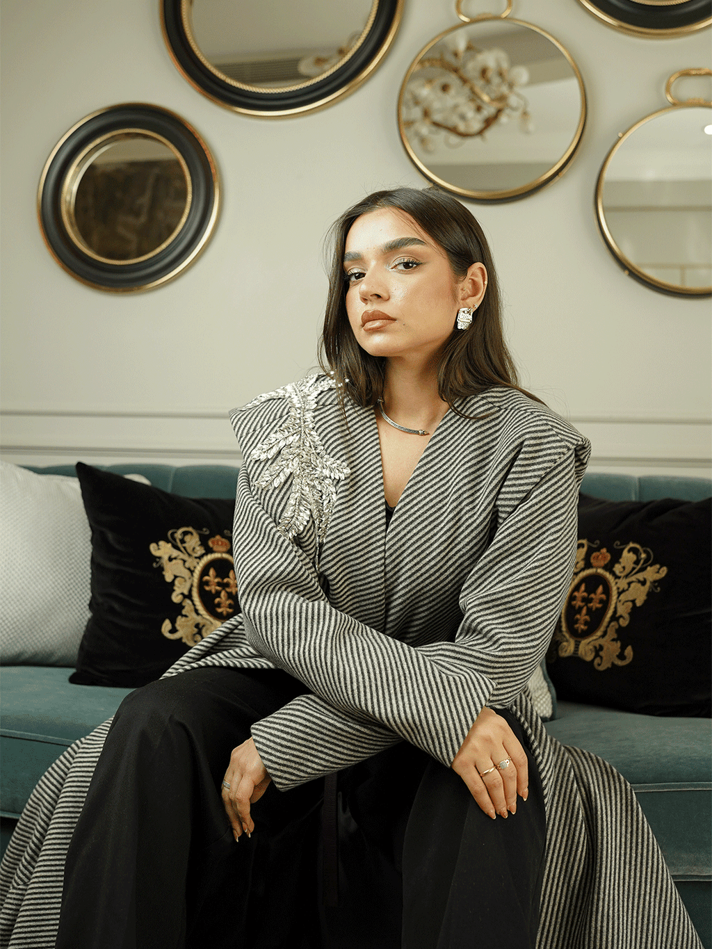 Monochrome Muse Abaya