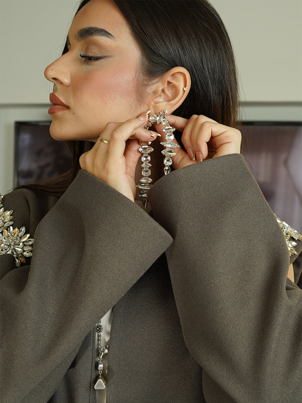 Cocoa Crest Abaya
